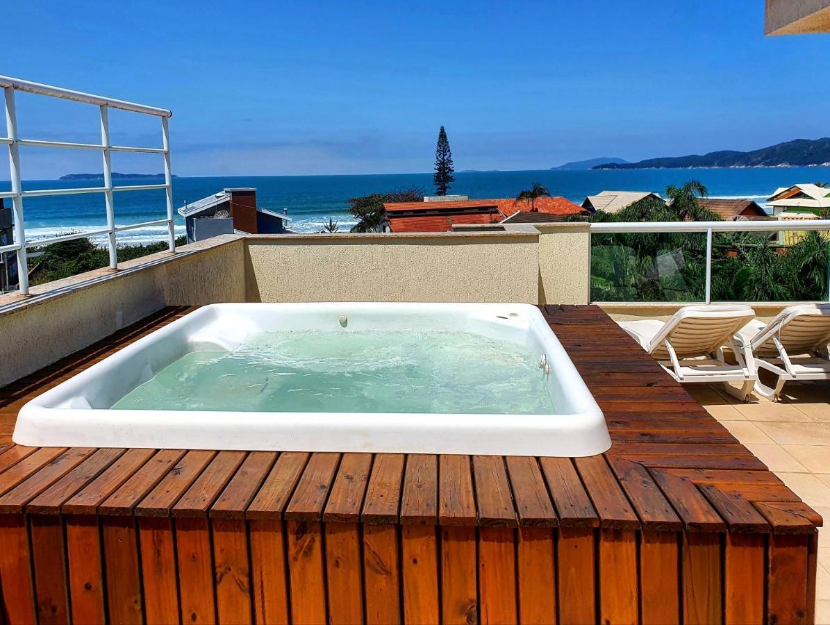 Cobertura Jacuzzi Vista Mar Apartamento Bombinhas Exterior foto